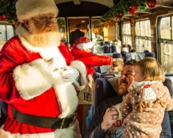 One night family stay with a festive double-decker adventure!